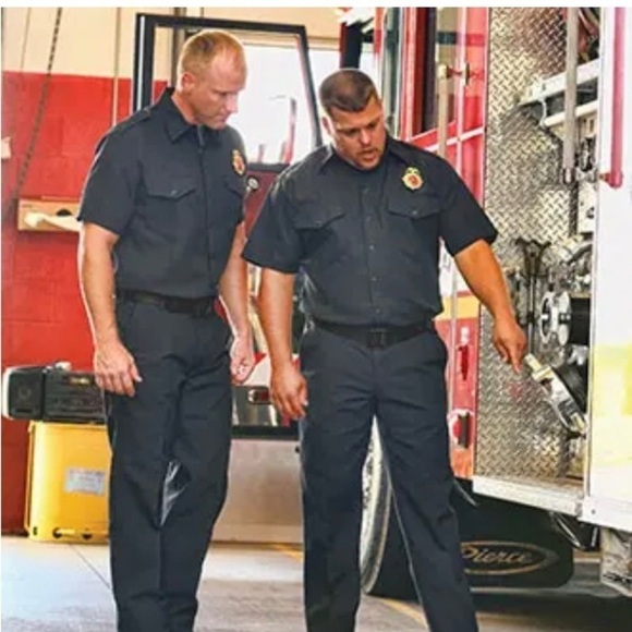 Firefighters/Workrite Benchmark/ NOMEX IIIA uniform pants/USA/ Navy Blue/36x31 - Picture 3 of 14